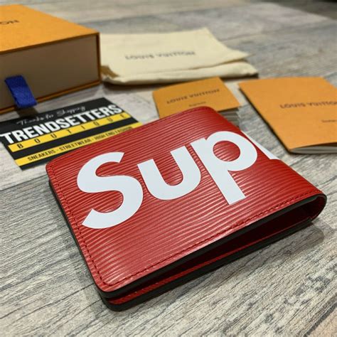 louis vuitton supreme wallet real